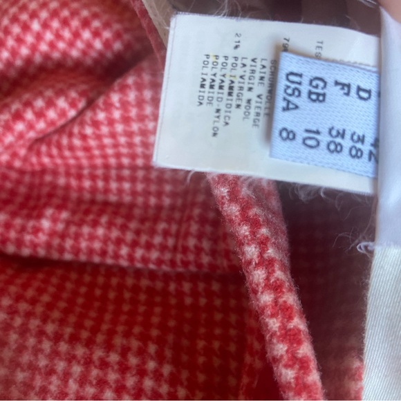 Moschino Cheap and Chic wool blend gingham pants - Picture 4 of 6